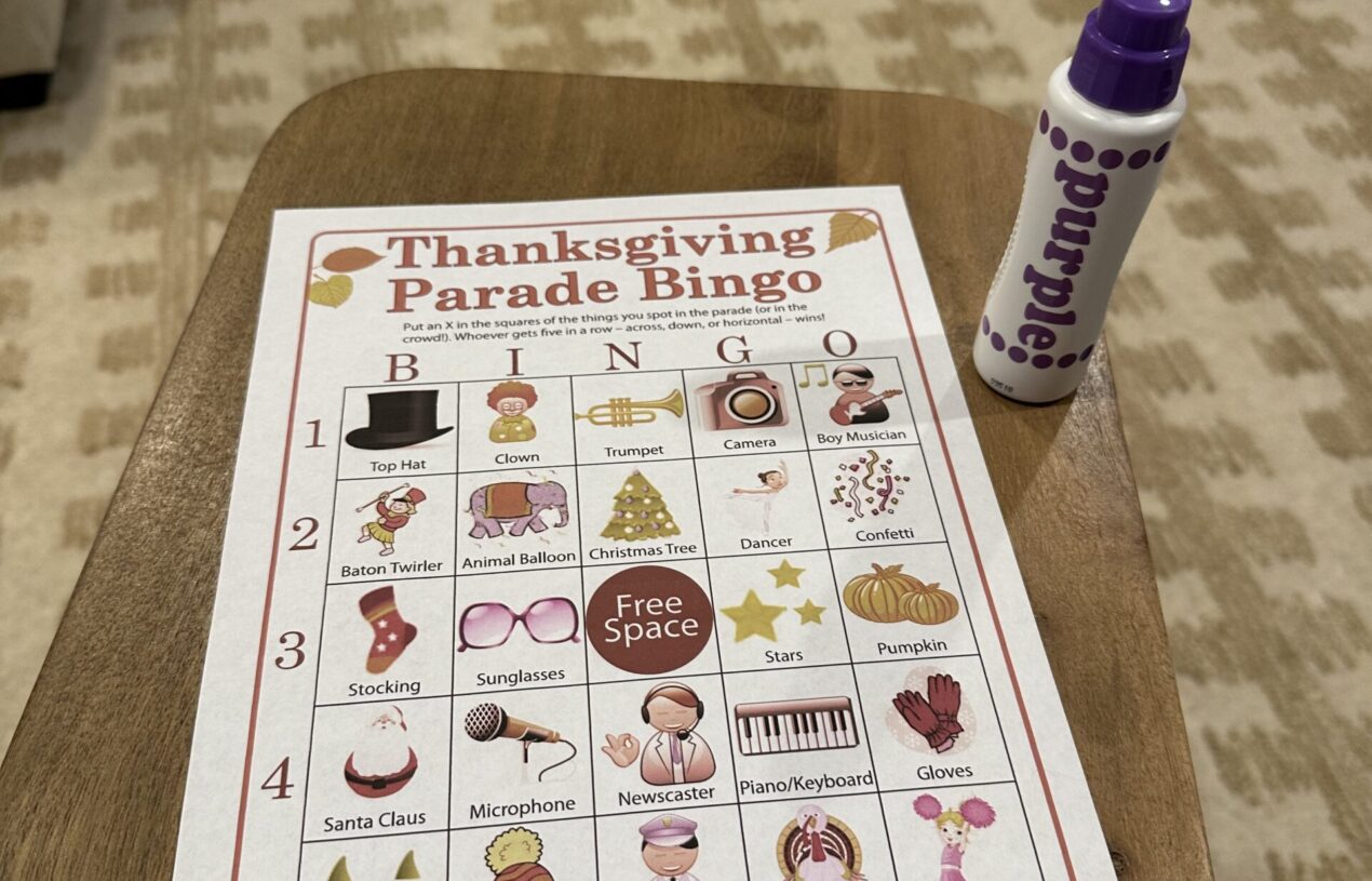 FREE Macy’s Thanksgiving Day Parade Bingo Printable: A Fun & Free Activity for Kids